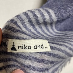 ストール　ニコアンドの画像