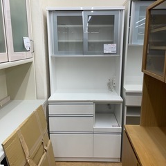 ★ジモティ割あり★   ニトリ　食器棚　クリーニング済み SJ8218