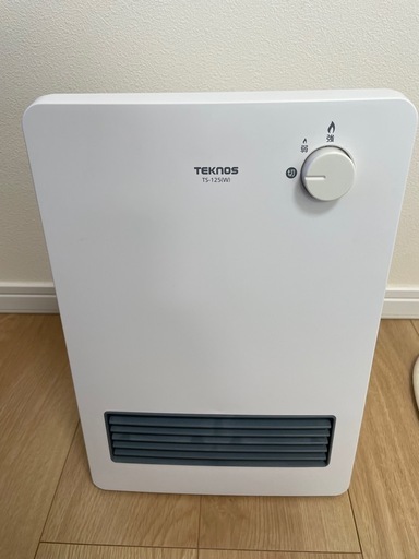 TEKNOS セラミックファンヒーター　TS-1250W