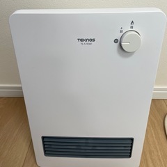 TEKNOS セラミックファンヒーター　TS-1250W
