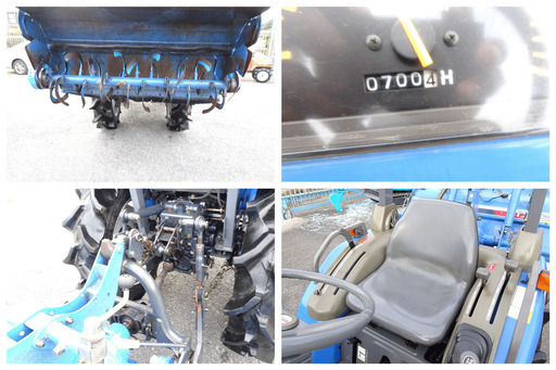イセキ～ISEKI:TF193F: 中古トラクター◇19馬力 パワステ/整備済み◆稼働時間878時間/A-15
