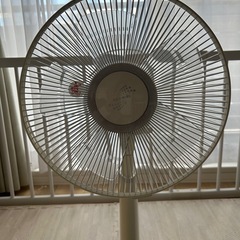 SANYO　リモコン付き扇風機の画像