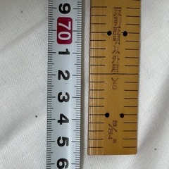 尺尺（竹尺）2本セットの画像