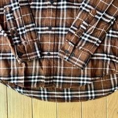 再値下‼️GUメンズ コットンフランネルシャツ Ｌ 美品 《各種》の画像
