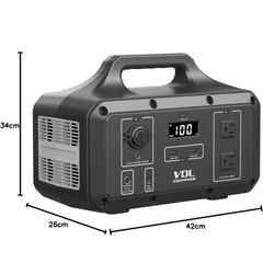VDL ポータブル電源 800W 大容量 ポータブルバッテリー 小型 軽量 蓄電池  AC800W (瞬間最大1600W)の画像
