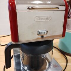 デロンギkMix CMB6-RDドリップ式　ポット付き　説明書付...