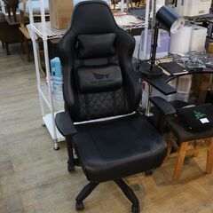 【川崎市宮前区リサイクルオフ】GALAKURO　ゲーミングチェア　ブラック　throne
