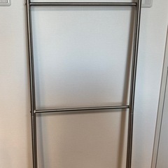 ステンレス屏風型物干し　3連タイプの画像