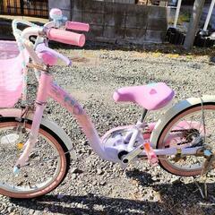 【手渡し限定】子供用自転車　プリンセス　ゆめカワ　16　ライトピンクの画像