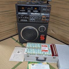 ８トラカラオケ東芝　マイク付　拡声器にもの画像