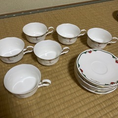 ジョバンニ　バレンチノ　 ティカップ6客セット
