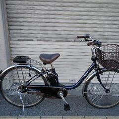[Panasonic]ViVi(ビビ)DX 26吋電動アシスト自転車 12Ahバッテリー+充電器+キー2本(USブルー)