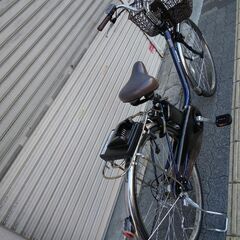 [Panasonic]ViVi(ビビ)DX 26吋電動アシスト自転車 12Ahバッテリー+充電器+キー2本(USブルー)