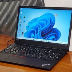 Lenovo 15インチ薄型使用僅少【win10+win11 起動6秒 CPUスコア3790】i3 SSD合計512GB/メモリ12GB/ office JW-CADの画像