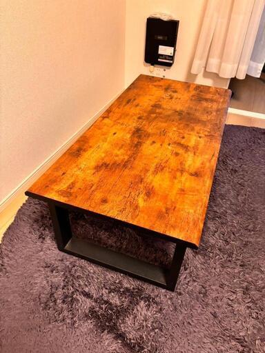[更新　減価]ローテーブル100x50x35(H)cm　状態は綺麗です