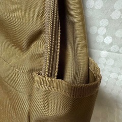 【未使用】 リュック・バック　シンプルキャメルリュック　男女兼用の画像