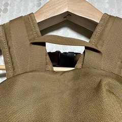 【未使用】 リュック・バック　シンプルキャメルリュック　男女兼用の画像