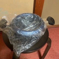未使用　鉄製両手天ぷら鍋