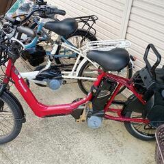 子供乗せ電動アシスト自転車