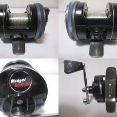 G∬36 リール オリムピック ミゼット No.4-UL OLYMPIC MIDGET 検：ベイトリール 小型 ワカサギ 黒鯛 ちぬ 筏釣り 穴釣り 小物釣り 釣具の画像
