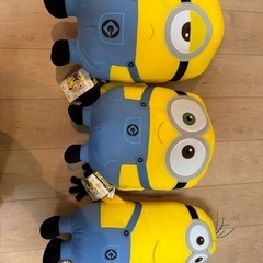 【新品未使用】ミニオンズ　ゆかいな仲間達コンプリート3点セットの画像