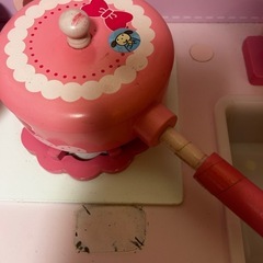 木製おままごとキッチンセット（難アリ）の画像