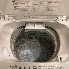 洗濯機+ランドリーラックの画像