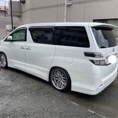 正月特価夏ホイール込み60万!!20 ヴェルファイア2.4z7人乗り車検付きの画像