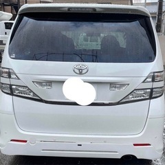 正月特価夏ホイール込み60万!!20 ヴェルファイア2.4z7人乗り車検付きの画像