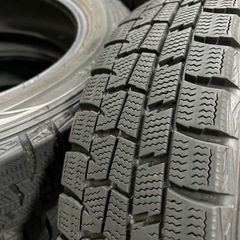 (お取り引き中です)無料です　155/65R14 ダンロップ　ウインターマックス　スタッドレス　2017年製　4本セットの画像