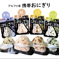 尾西食品アルファ米携帯おにぎり 7点 非常食 の画像