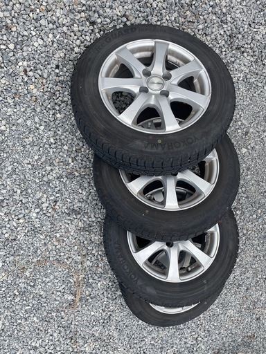 値下げ！スタッドレス165/70R14 アルミホイール4本セット