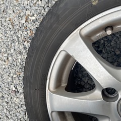 値下げ！スタッドレス165/70R14 アルミホイール4本セットの画像