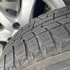 値下げ！スタッドレス165/70R14 アルミホイール4本セットの画像