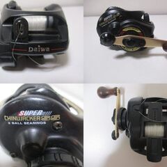 G∬48 リール ダイワ スーパーチヌジャッカー SS Daiwa SUPER CHINUJACKER SS 検：ベイトリール 小型 ワカサギ 黒鯛 ちぬ チヌ 釣具の画像