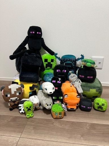 マインクラフト　ぬいぐるみまとめ売り