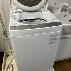 洗濯機　TOSHIBA 5.0kg