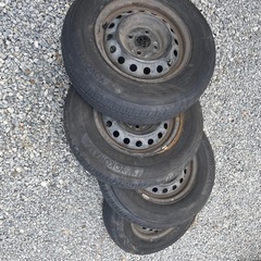 サマータイヤ165/80R13 鉄ホイール4本セット