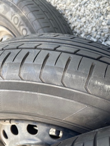 サマータイヤ165/80R13 鉄ホイール4本セット