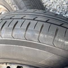 サマータイヤ165/80R13 鉄ホイール4本セットの画像