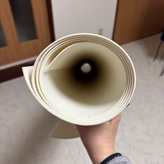 大理石風フロアシートの画像