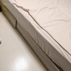 ニトリ　ダブルベッド　Nスリープ　ダブルマットレスの画像