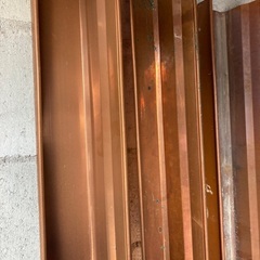 【蔵出し！掘出し物！】雨どい（半角）！銅製！レトロ！和式建築！（1本当たり）の画像
