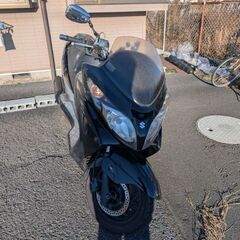 スズキスカイウェイブ250！ETC機械付き！ヘルメット2個付き！