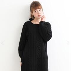 タグ付き🏷マジェスティックレゴン　ニットワンピの画像