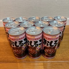 おしるこ　粒入り 12本