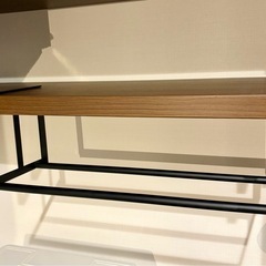 【美品】山崎実業 tower 伸縮シューズラック