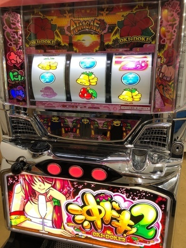 スロット実機　沖ドキ2 コイン不要