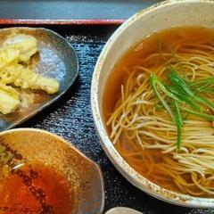 ３日間限定メニュー開運蕎麦（十割蕎麦）