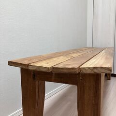 　【お取引先決定】オールドチーク　オーダーメイド　ベンチの画像